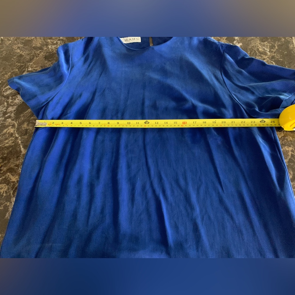 Chaus Royal Blue Women's Shirt - Picture 4 of 4